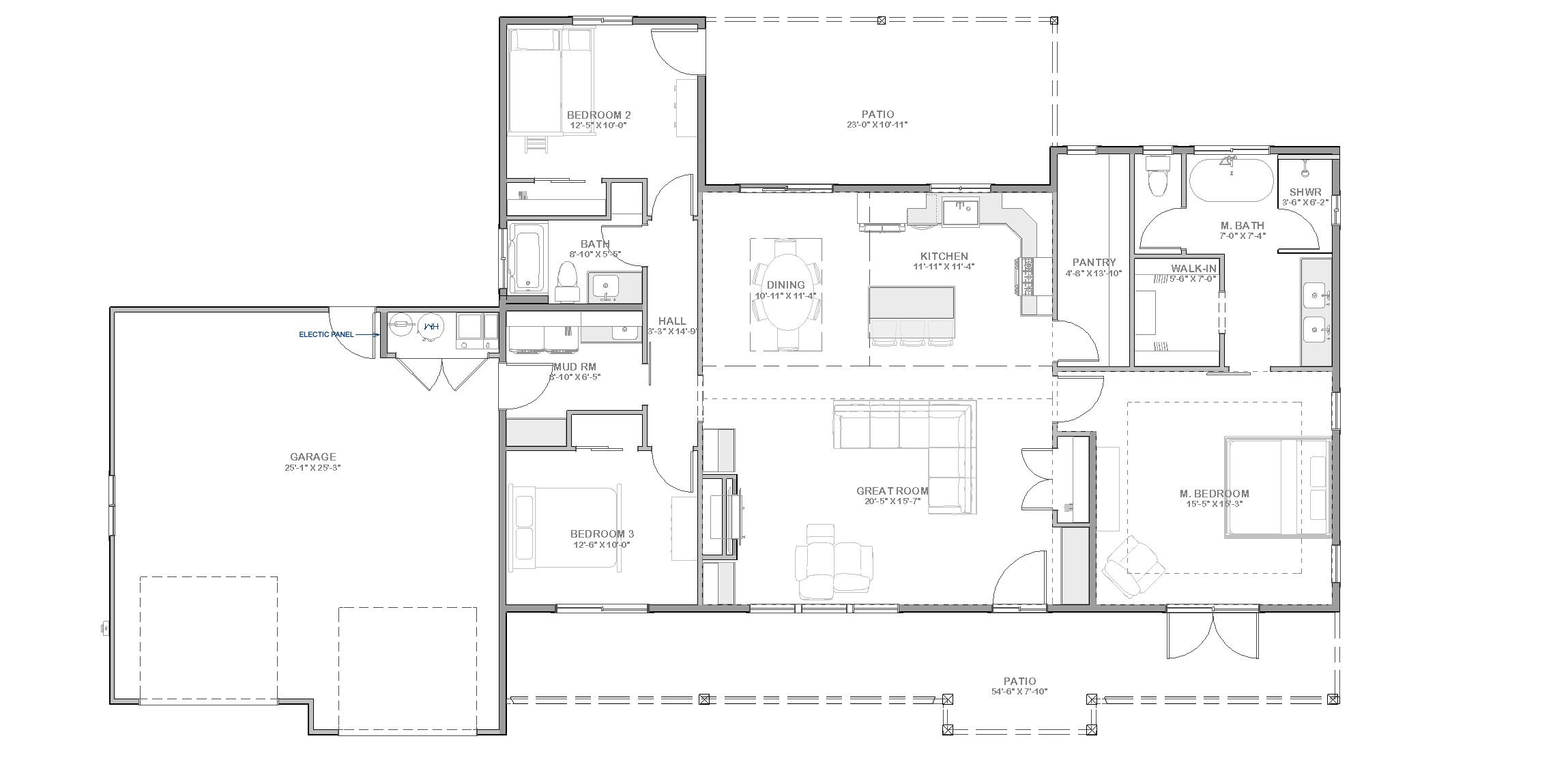 The Schmuker — Floorplan