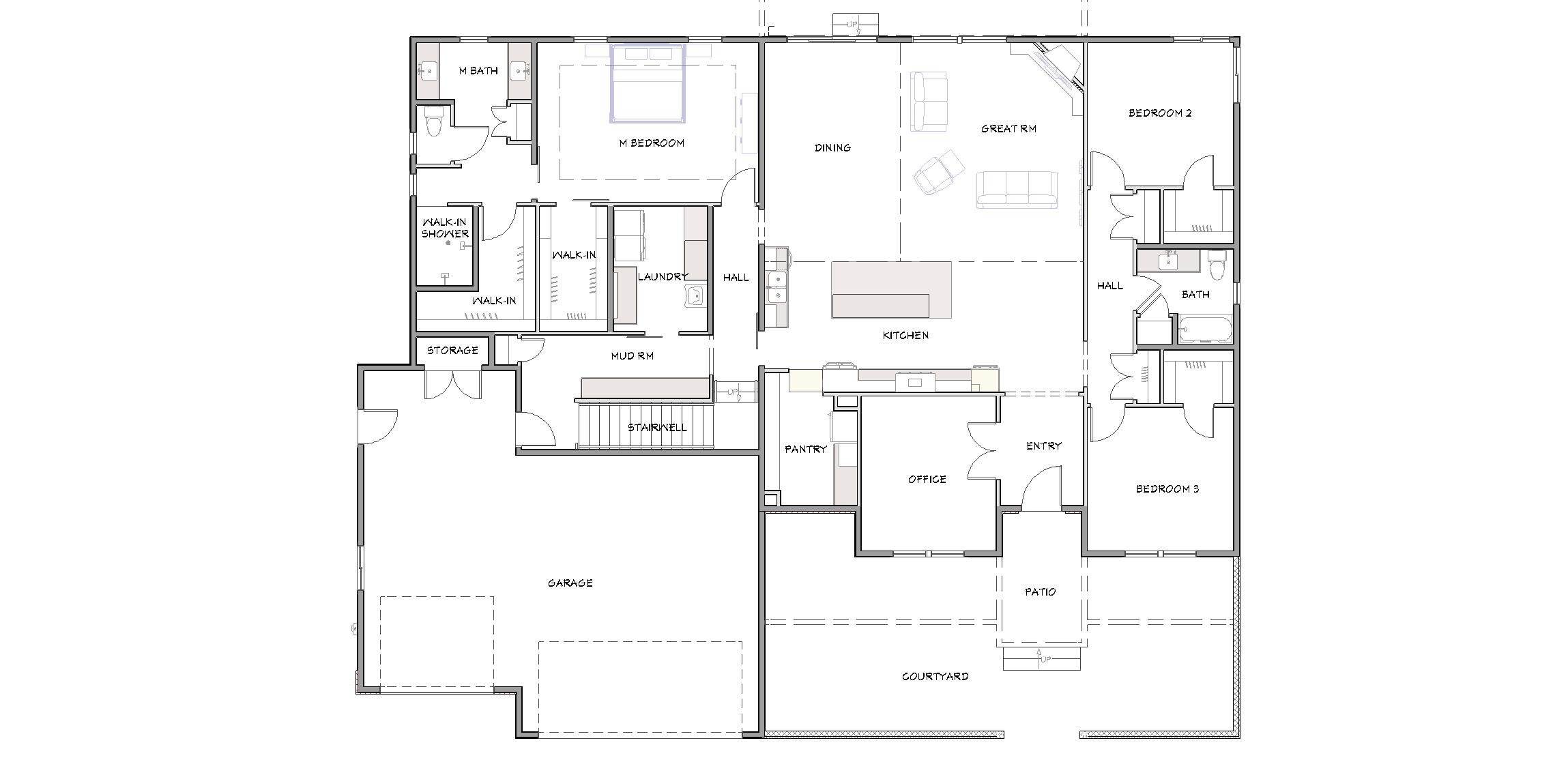 The Yslas — Floorplan — Main Floor