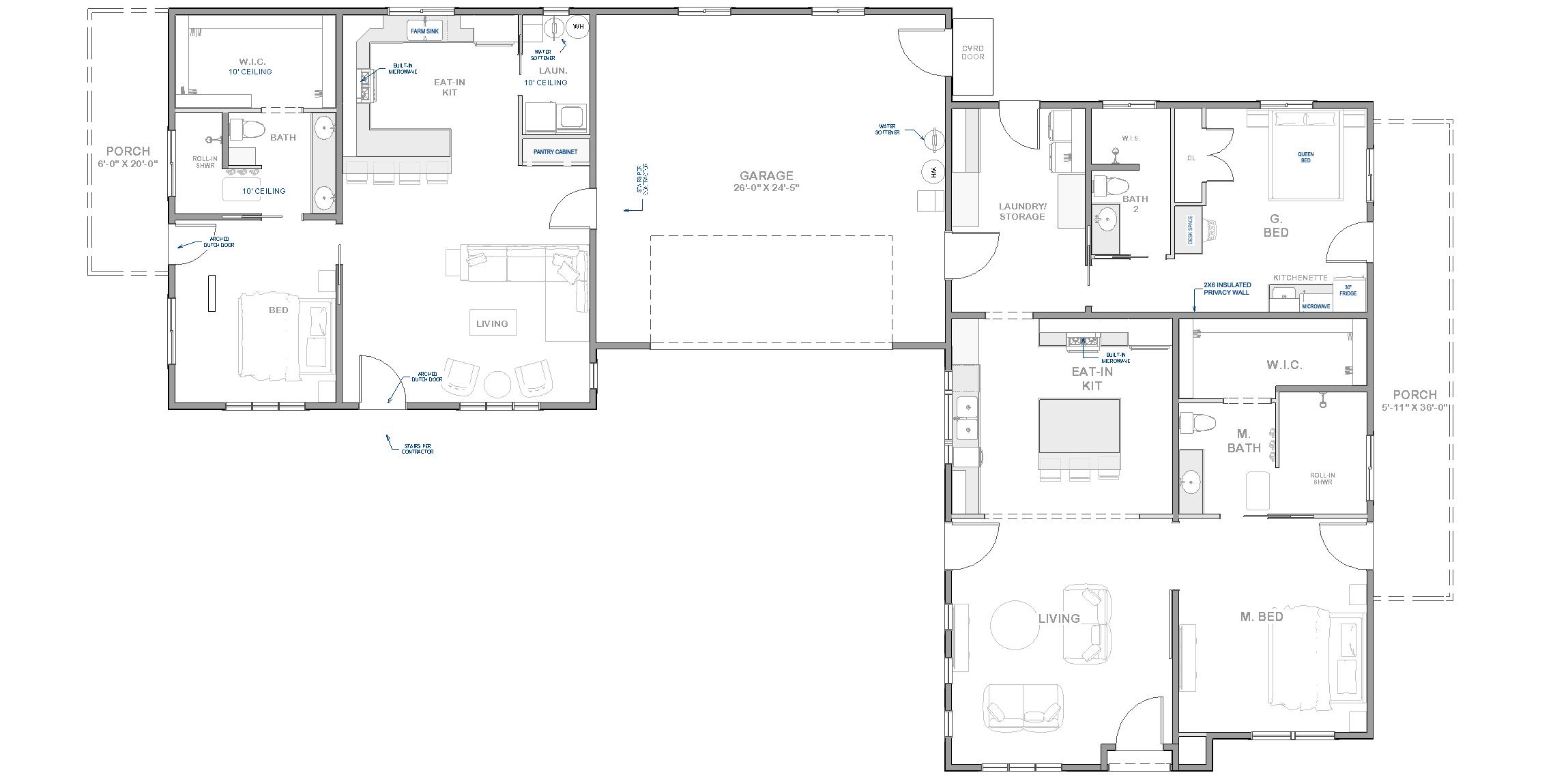 The Homestead — Floorplan