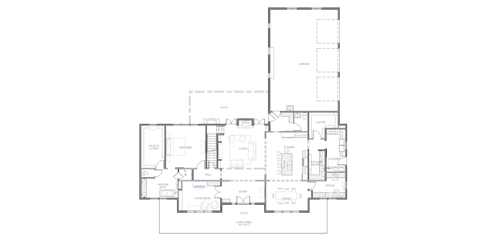 The Shelly — Floorplan — Main Floor