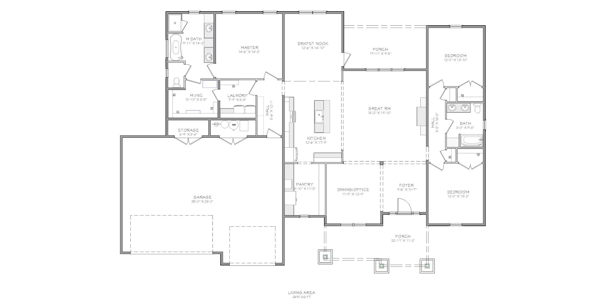 The Emerald — Floorplan